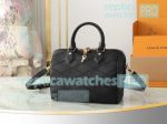 Replica L---V Speedy Bandoulière 25 Black Women Handbag 